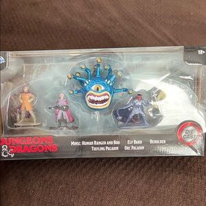 Jada-Die Cast Dungeons & Dragons Figurine Set